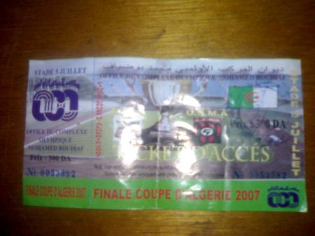 FINAL COUPE D'ALGERIE MCA-USMA