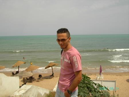 Plage de Marssa, extreme nord de Tunis.