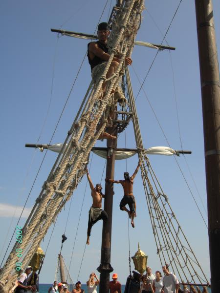 les pirates de bateau