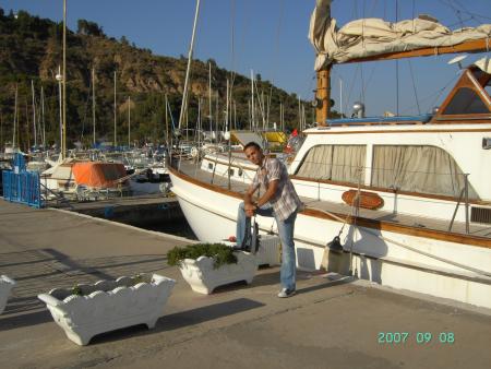 Sur le port